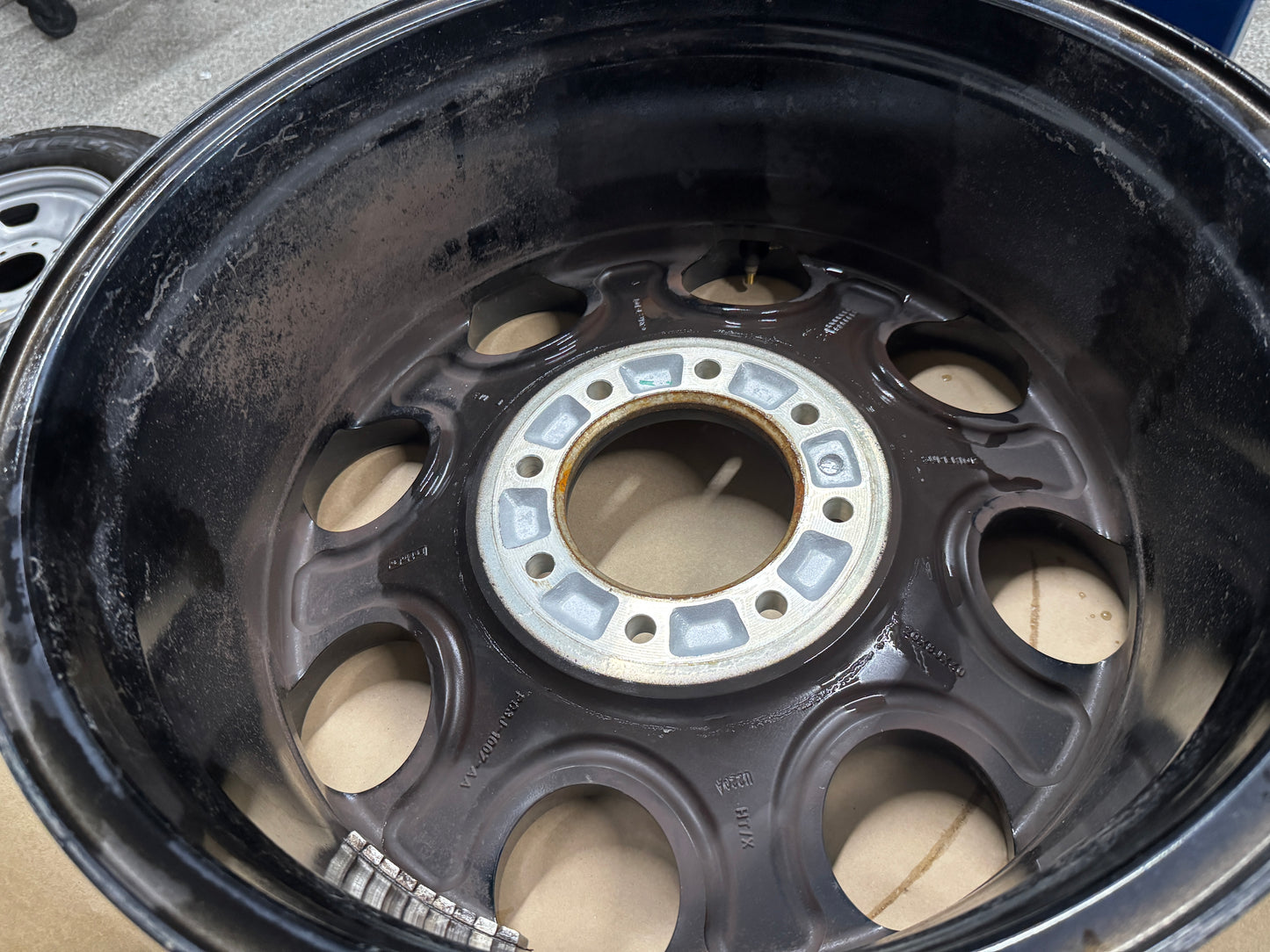 2023-2025 F-250 F-350 Black Wheel Rim 20x8 inch OEM