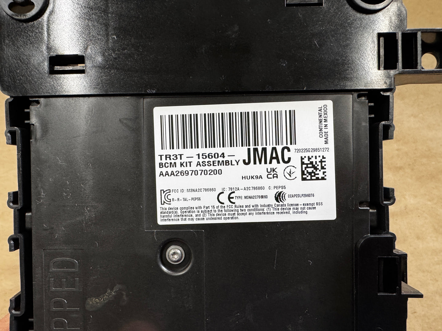2024-2026 Ford Mustang GT 5.0L BCM Body Control Module Automatic TR3T-15604-JMAC