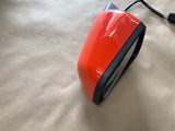2015-2020 Ford Mustang GT LH Driver Side Mirror "Competition Orange"