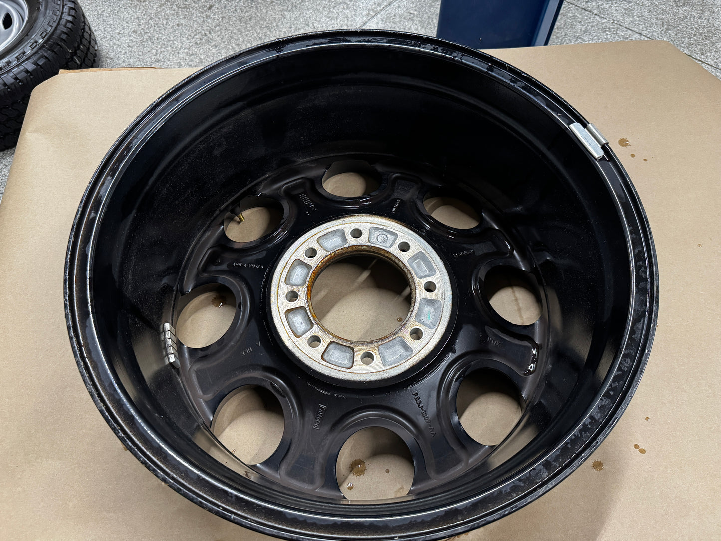 2023-2025 F-250 F-350 Black Wheel Rim 20x8 inch OEM
