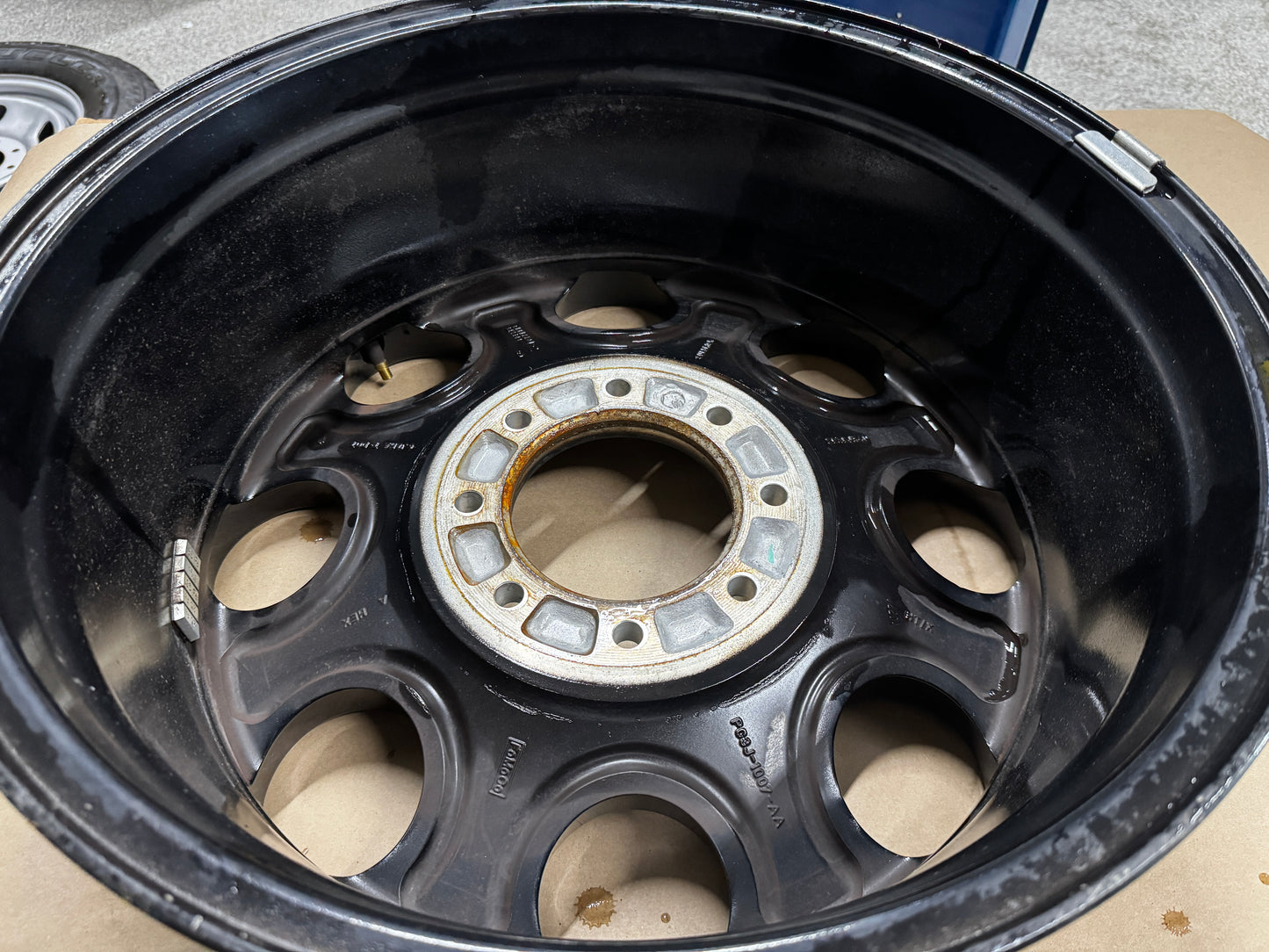 2023-2025 F-250 F-350 Black Wheel Rim 20x8 inch OEM