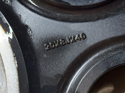 2023-2025 F-250 F-350 Black Wheel Rim 20x8 inch OEM