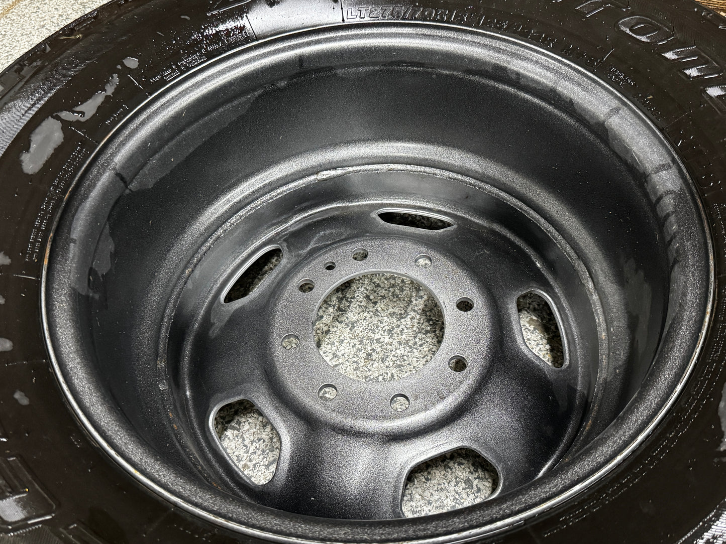 2023-2025 F-250 F-350 Super Duty 6.7 Spare Tire Bridgestone 275/70/18