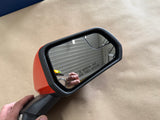 2015-2020 Ford Mustang GT RH Passenger Side Mirror "Competition Orange"