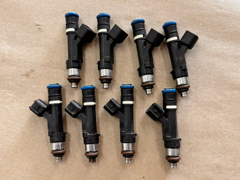 2018-2023 Ford Mustang GT 5.0L Coyote Set of 8 Fuel Injectors OEM