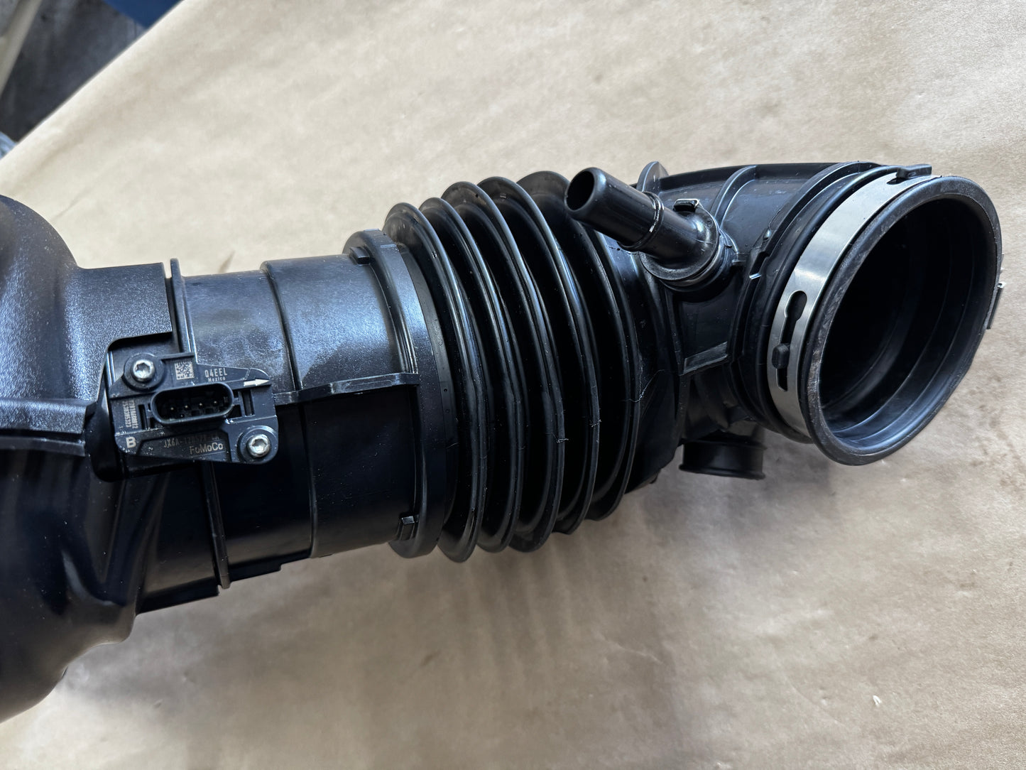 2024-2026 Ford Mustang GT Coyote Cold Air Intake Elbow MAF Housing LH Driver