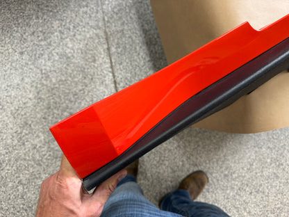 2015-2023 Ford Mustang GT V6 Side Skirt Molding LH Driver Side "Comp Orange"