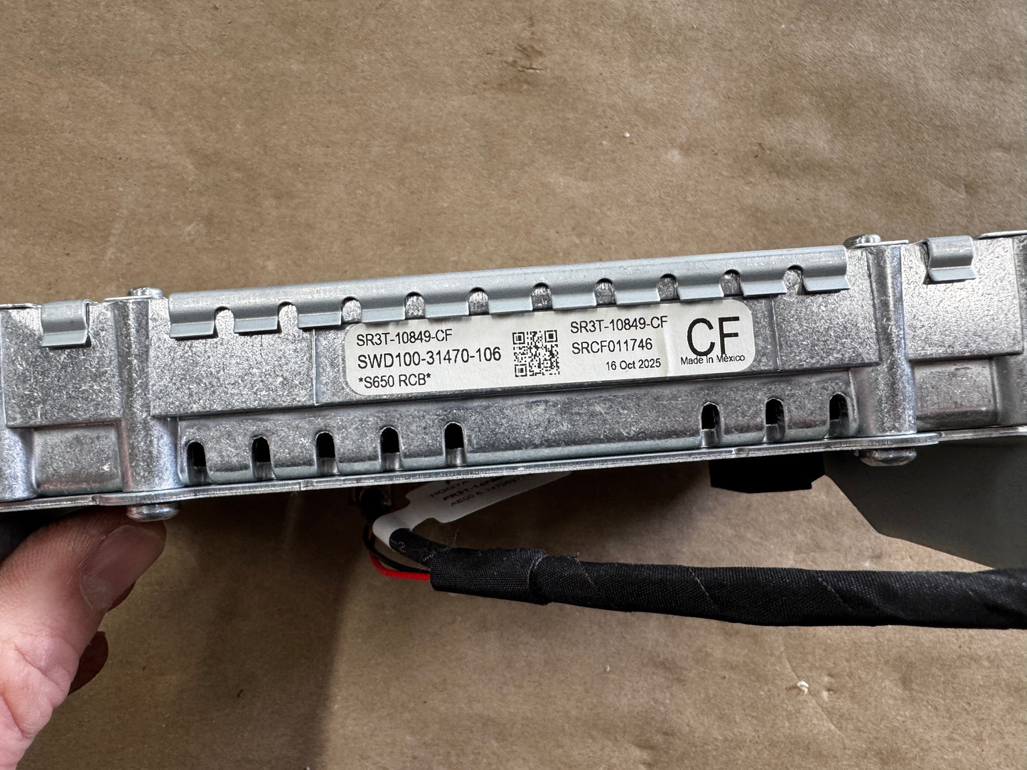 2026 Mustang S650 Speedometer Instrument Cluster Control Module "SR3T-10849-CF"