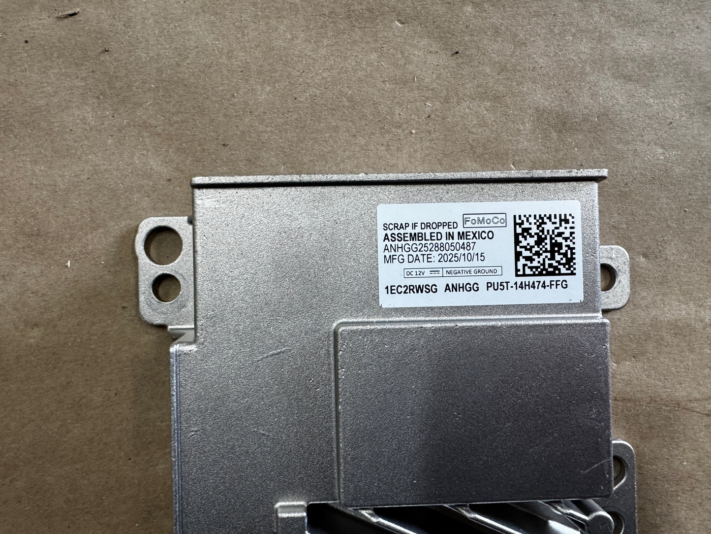 2026 Ford Mustang S650 Gateway Control Module "PU5T-14H474-FFG" - OEM