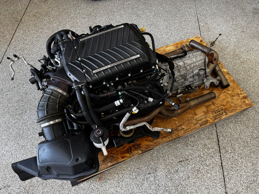 2019 Mustang 5.0 Coyote Gen 3 Engine Drivetrain 10R80 Automatic Auto Whipple 19k