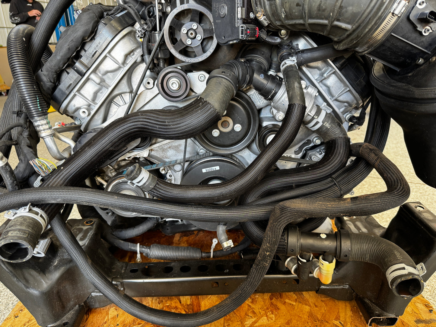 2019 Mustang 5.0 Coyote Gen 3 Engine Drivetrain 10R80 Automatic Auto Whipple 19k