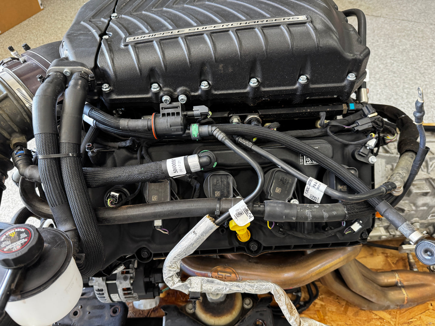 2019 Mustang 5.0 Coyote Gen 3 Engine Drivetrain 10R80 Automatic Auto Whipple 19k