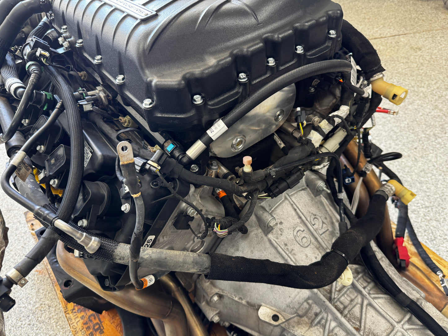 2019 Mustang 5.0 Coyote Gen 3 Engine Drivetrain 10R80 Automatic Auto Whipple 19k