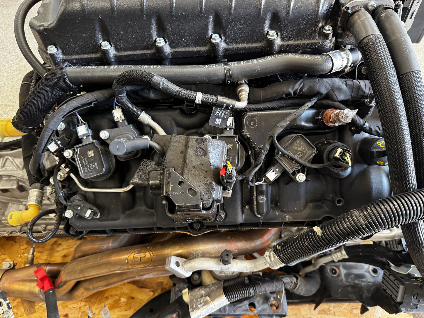 2019 Mustang 5.0 Coyote Gen 3 Engine Drivetrain 10R80 Automatic Auto Whipple 19k