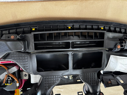 2018-2023 Ford Mustang GT 5.0 Leather Dash Pad Frame "Red Stitch" PP1