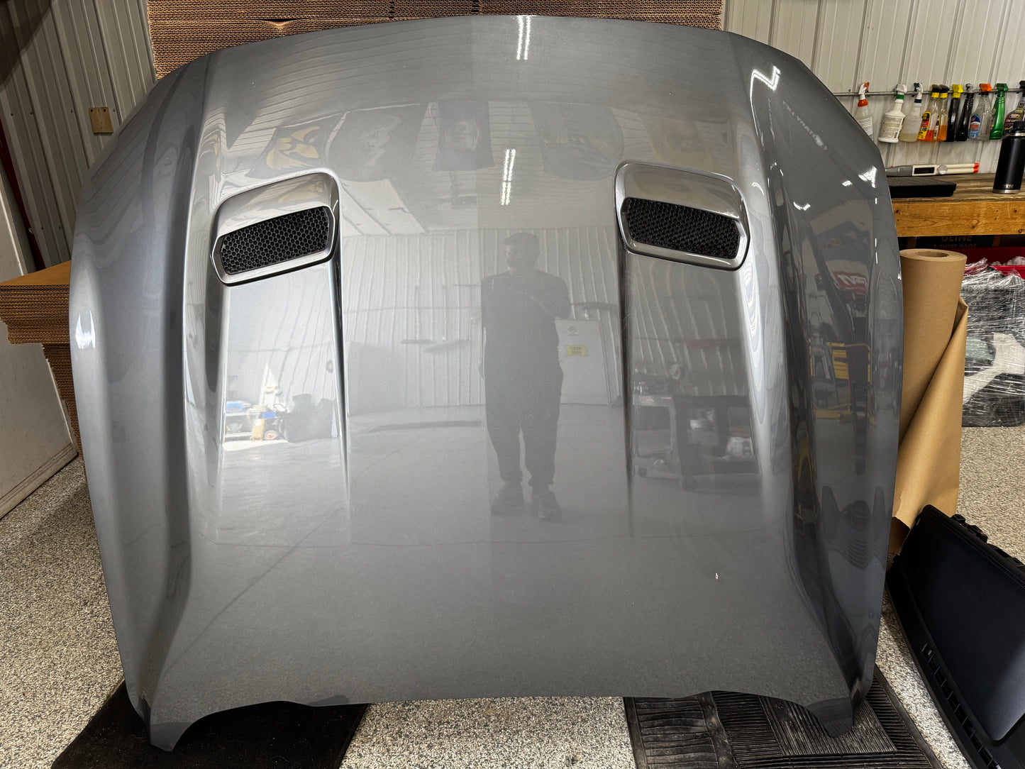 2018-2023 Ford Mustang GT Hood Vents Heat Blanket M7