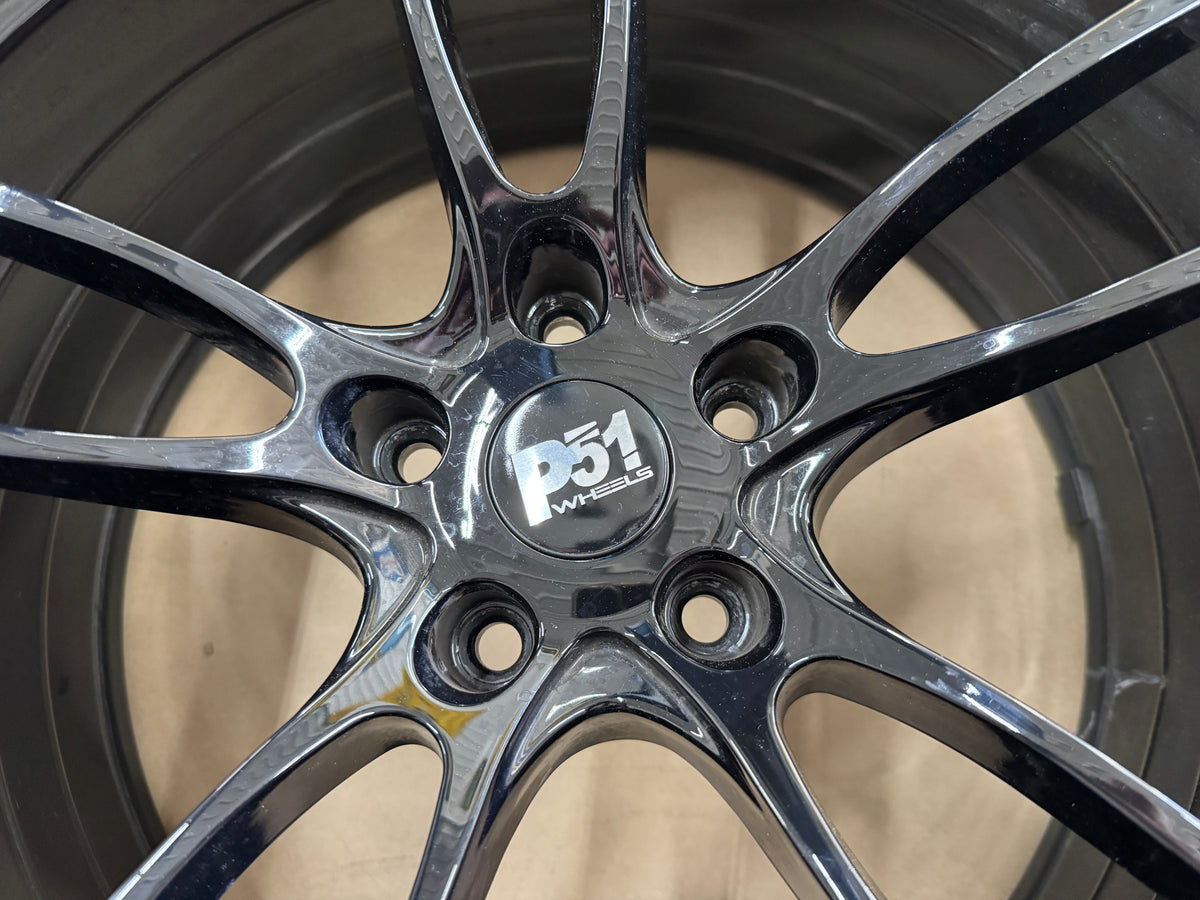 2015-2023 Ford Mustang GT P51 Wheels 20x10 20x11 Nitto 285/30/20 305/30/20