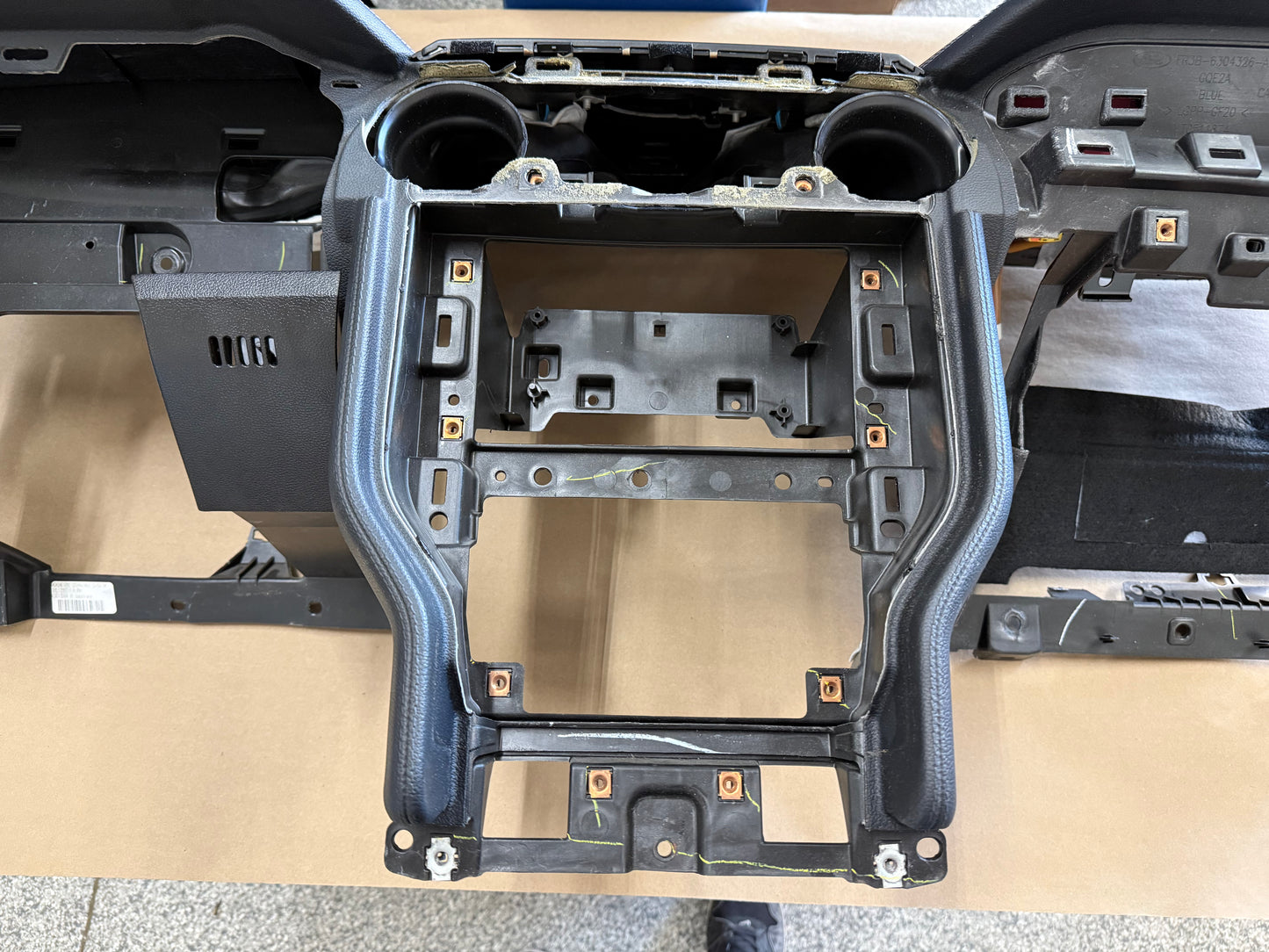 2018-2023 Ford Mustang GT 5.0 PP1 Leather Dash Pad Frame