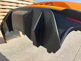 2018-2023 Ford Mustang GT Rear Bumper Complete "Orange"