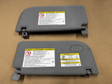 2023-2025 Ford F-250 Super Duty Sun Visors Pair "Grey" "Home Link"