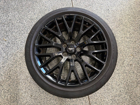 2015-2023 Mustang GT 5.0 19x9" Wheel Rim PP1 Front 255/40/19 Pirelli