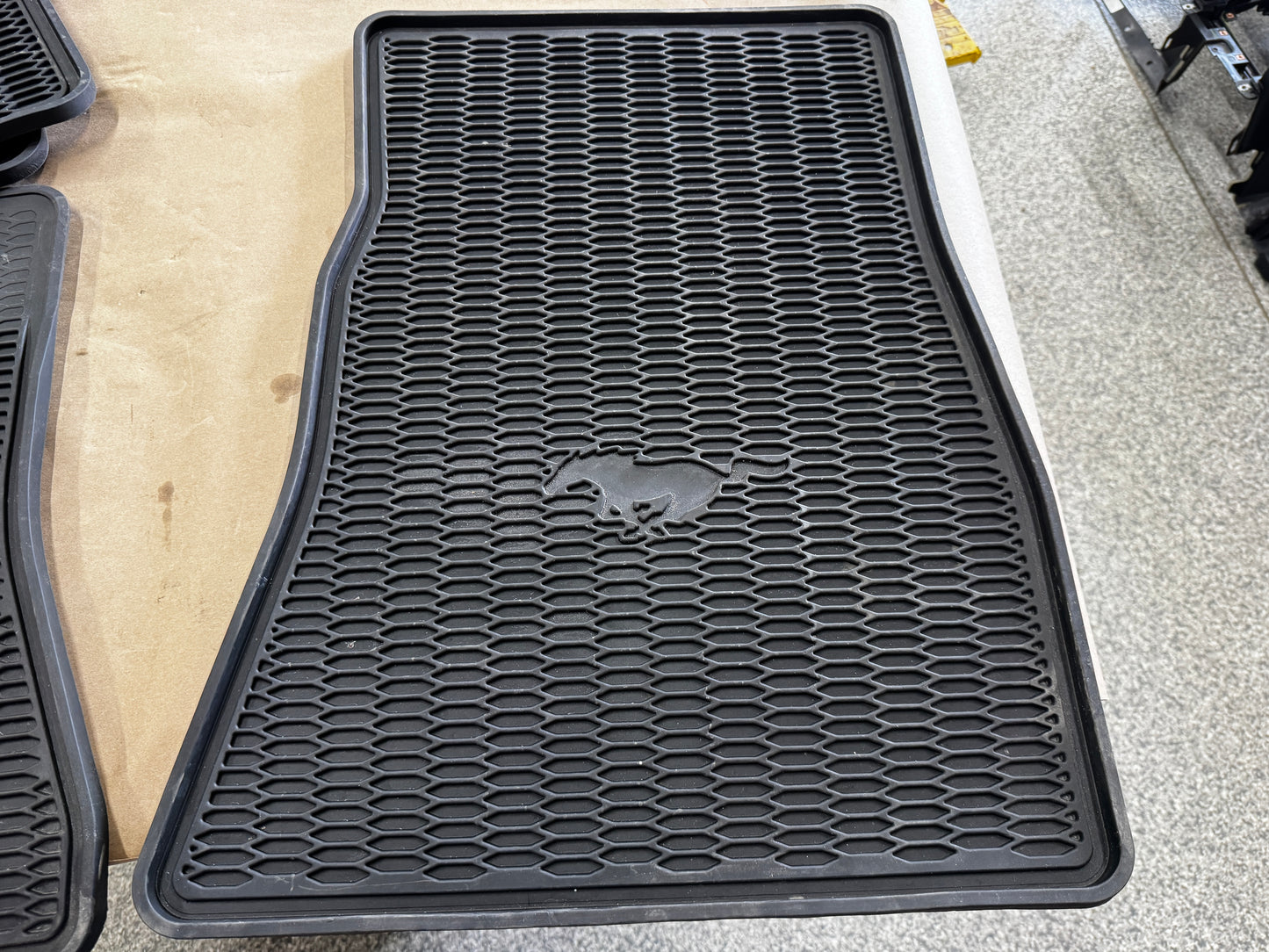 2015-2023 Ford Mustang Rubber Front & Rear Floor Mats