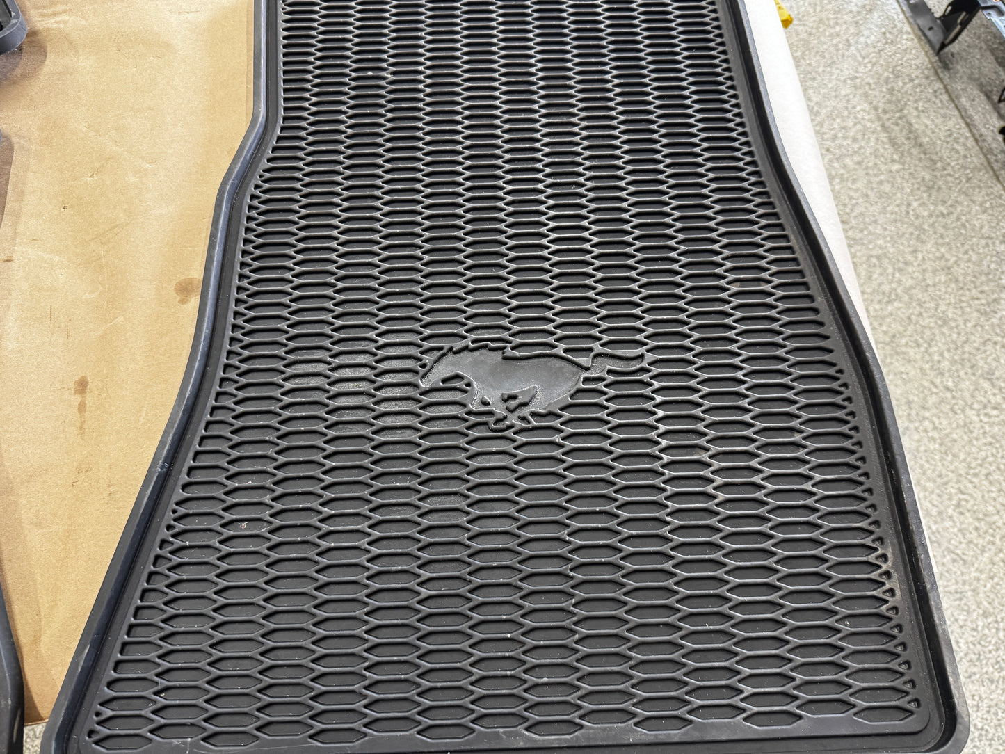 2015-2023 Ford Mustang Rubber Front & Rear Floor Mats