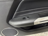 2015-2017 Ford Mustang GT V6 EcoBoost LH RH Leather Insert Door Panels Pair