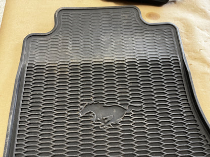 2015-2023 Ford Mustang Rubber Front & Rear Floor Mats