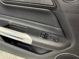 2015-2017 Ford Mustang GT V6 EcoBoost LH RH Leather Insert Door Panels Pair