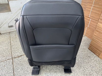 2023-2026 F-250 F-350 Super Duty Front Rear Black Leather Seats Crew Cab