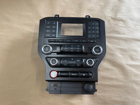 2015-2017 Ford Mustang GT Face Plate Radio Trim Piece