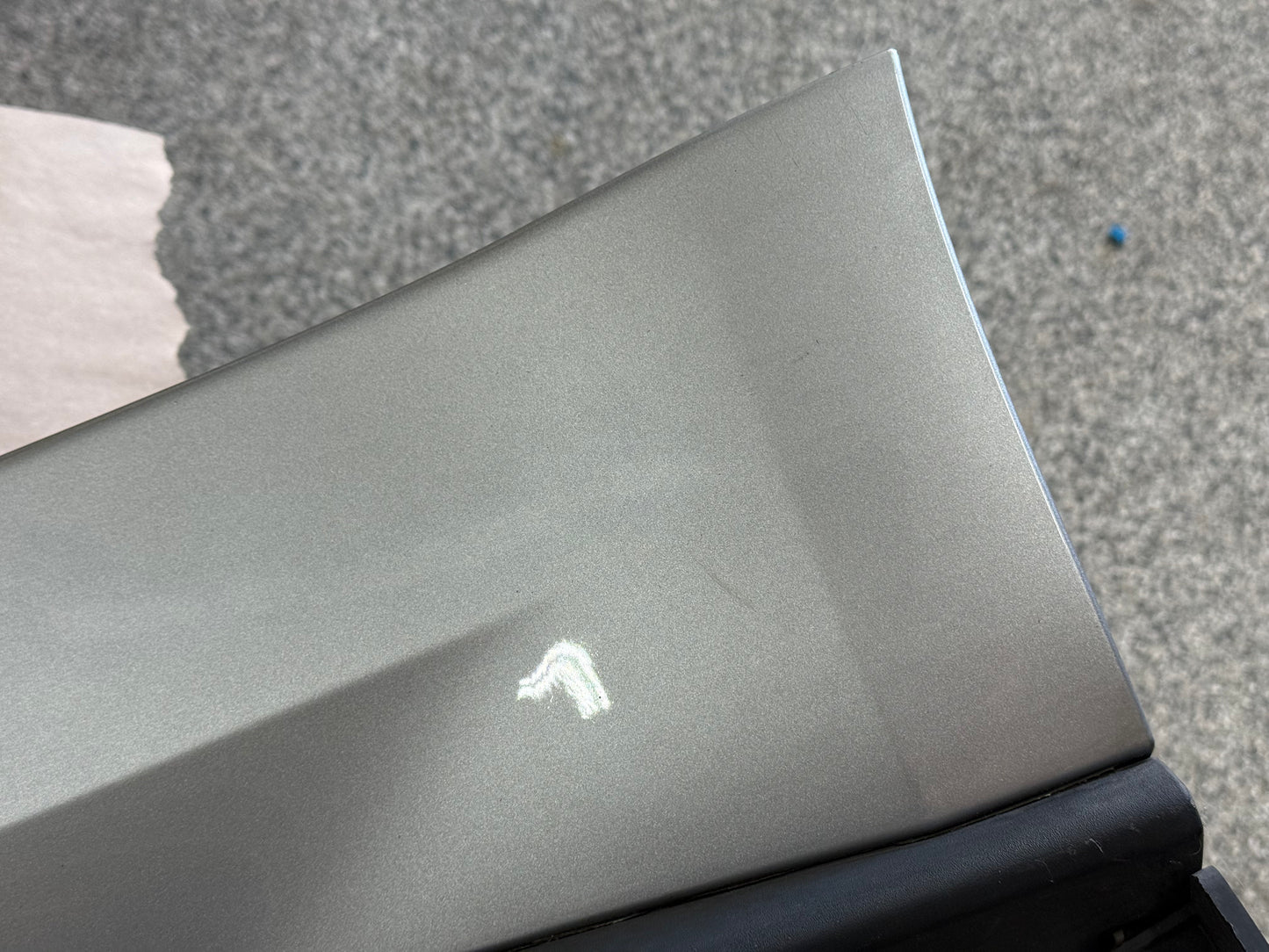 2015-2023 Ford Mustang GT Ecoboost LH Driver Side Skirt Molding "Silver"