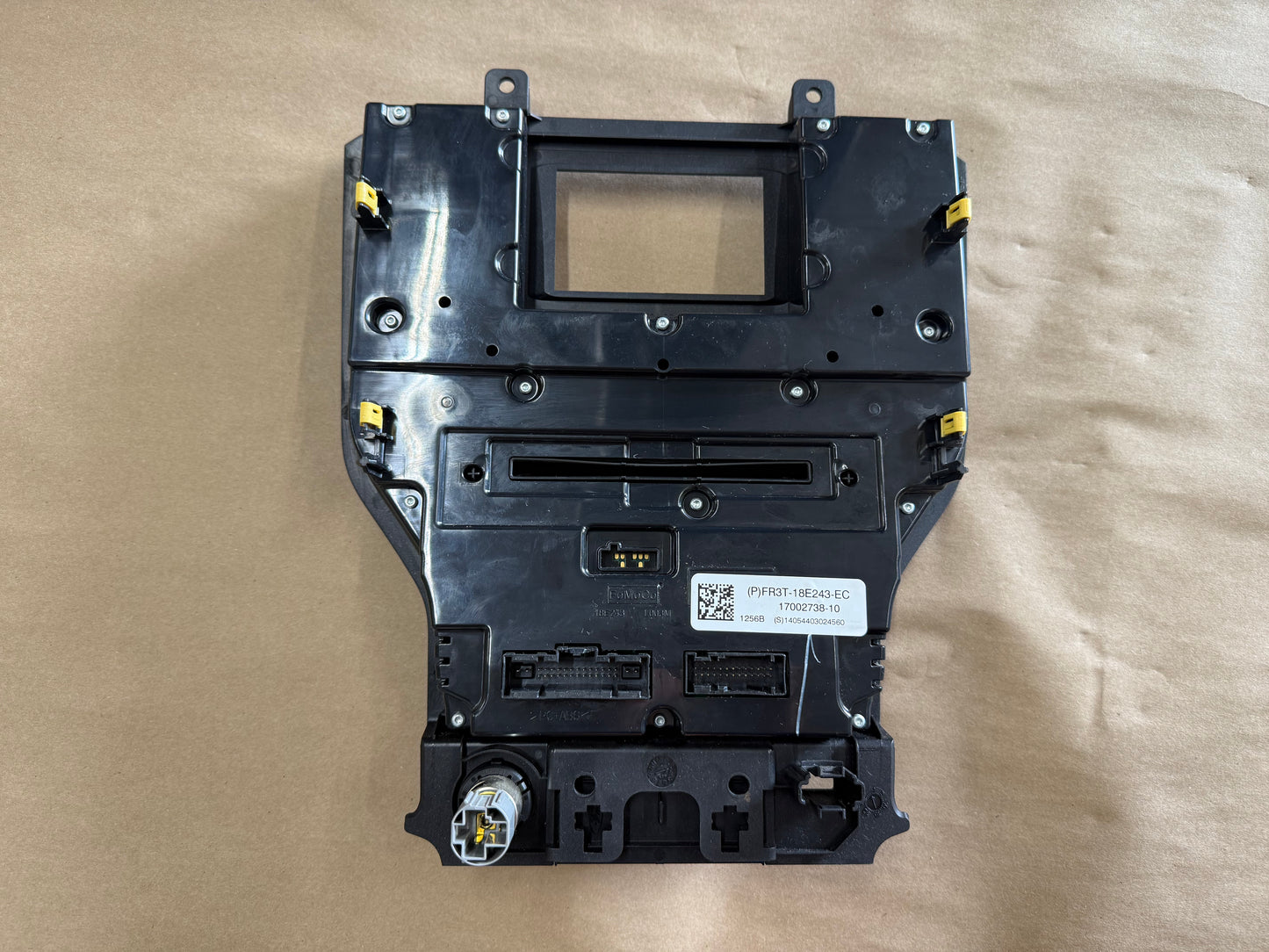 2015-2017 Ford Mustang GT Face Plate Radio Trim Piece