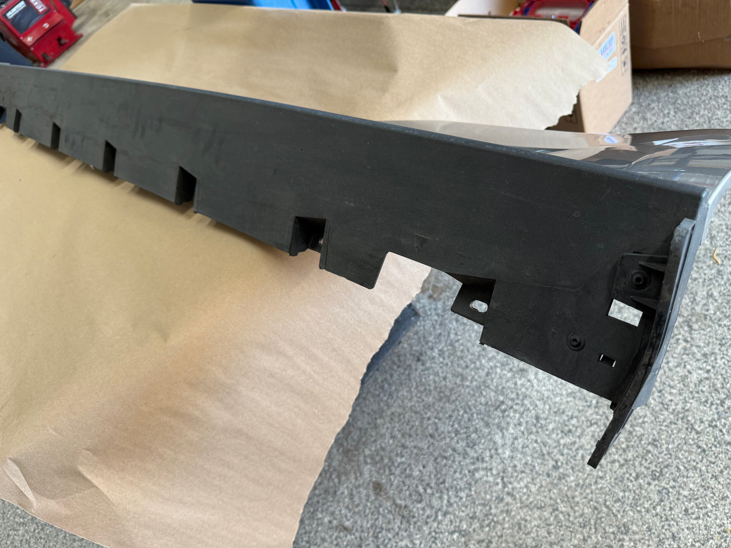 2015-2023 Ford Mustang GT Ecoboost LH Driver Side Skirt Molding "Silver"