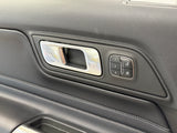 2018-2023 Mustang GT V6 EcoBoost LH RH Premium Leather Insert Door Panels Pair