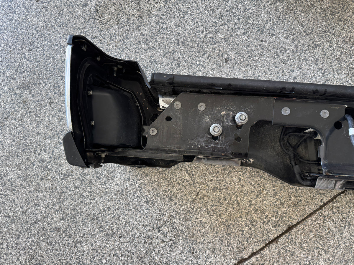 2023-2026 Ford F-250 F-350 Chrome Rear Bumper Complete W/Sensors  - OEM