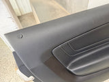 2018-2023 Mustang GT V6 EcoBoost LH RH Premium Leather Insert Door Panels Pair