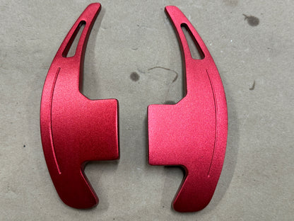 2015-2023 Ford Mustang Auto Paddle Shifter Extensions "Red"