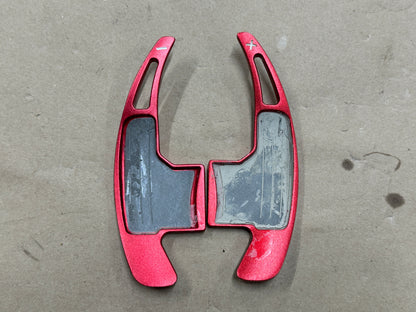 2015-2023 Ford Mustang Auto Paddle Shifter Extensions "Red"