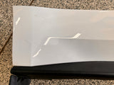 2015-2023 Ford Mustang GT V6 RH Passenger Side Skirt Molding White