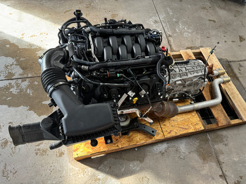 2022 Mustang 5.0 Coyote Gen 3 Engine Drivetrain 10R80 Automatic Auto 6k miles