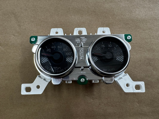 2018-2023 Ford Mustang GT 5.0 PP1 Aluminum Dash Trim Gauges Oil Pressure Vacuum