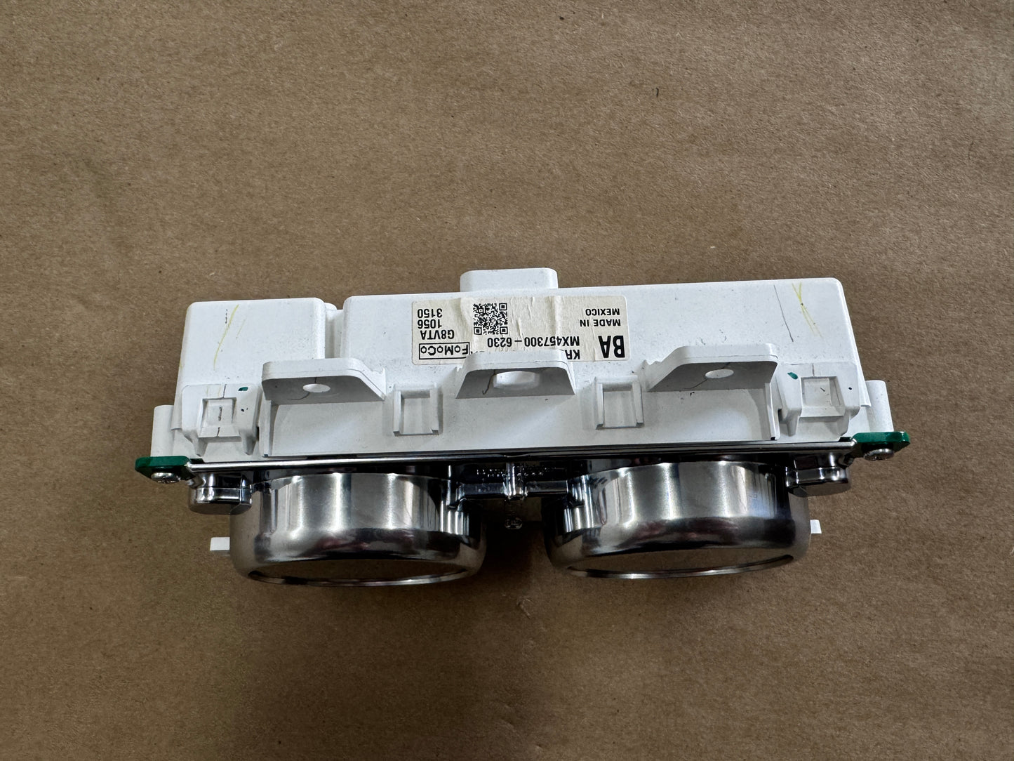 2018-2023 Ford Mustang GT 5.0 PP1 Aluminum Dash Trim Gauges Oil Pressure Vacuum