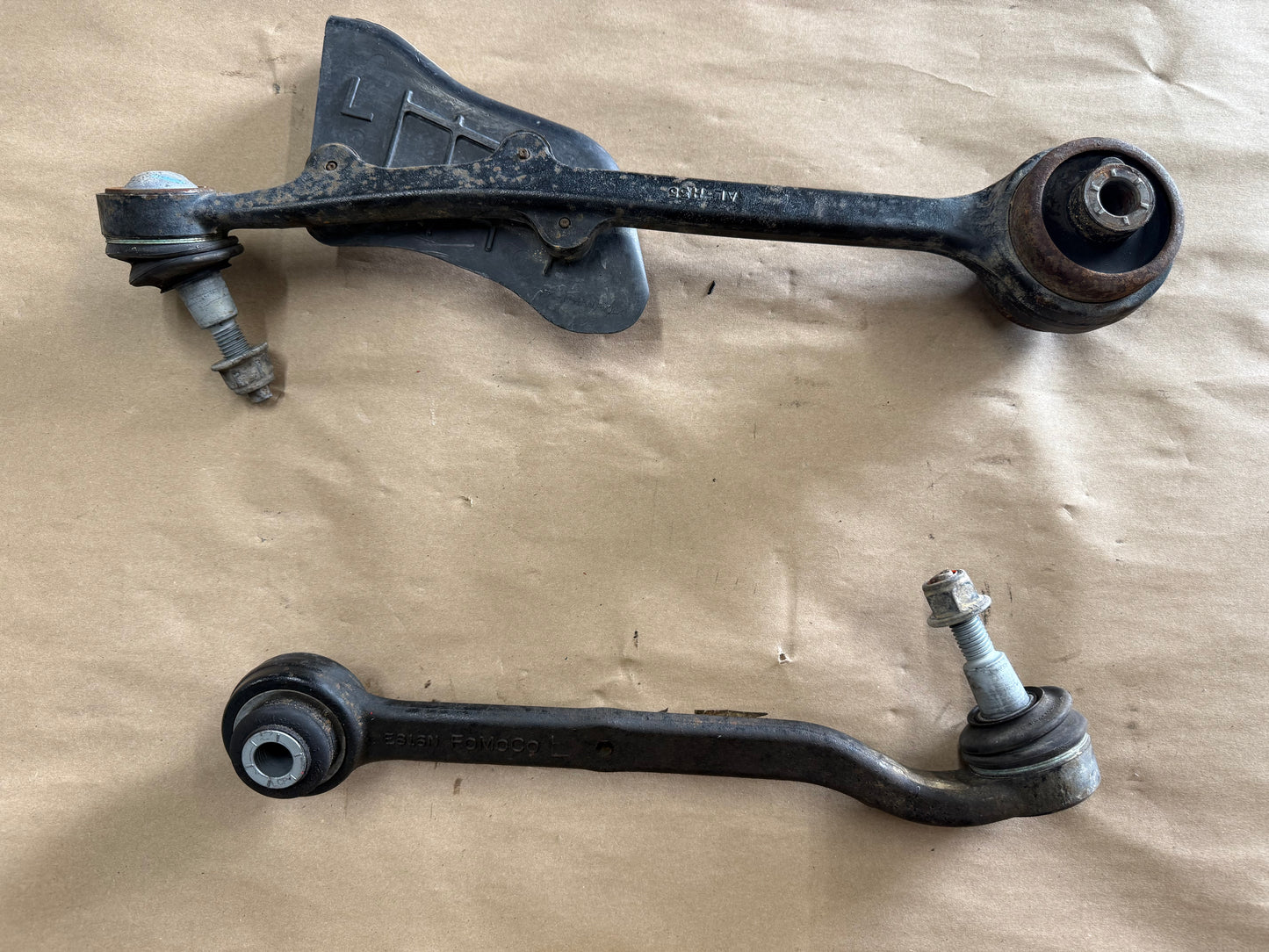 2015-2023 Mustang GT Driver LH Side Front Control Arms Frontward Rearward PP1