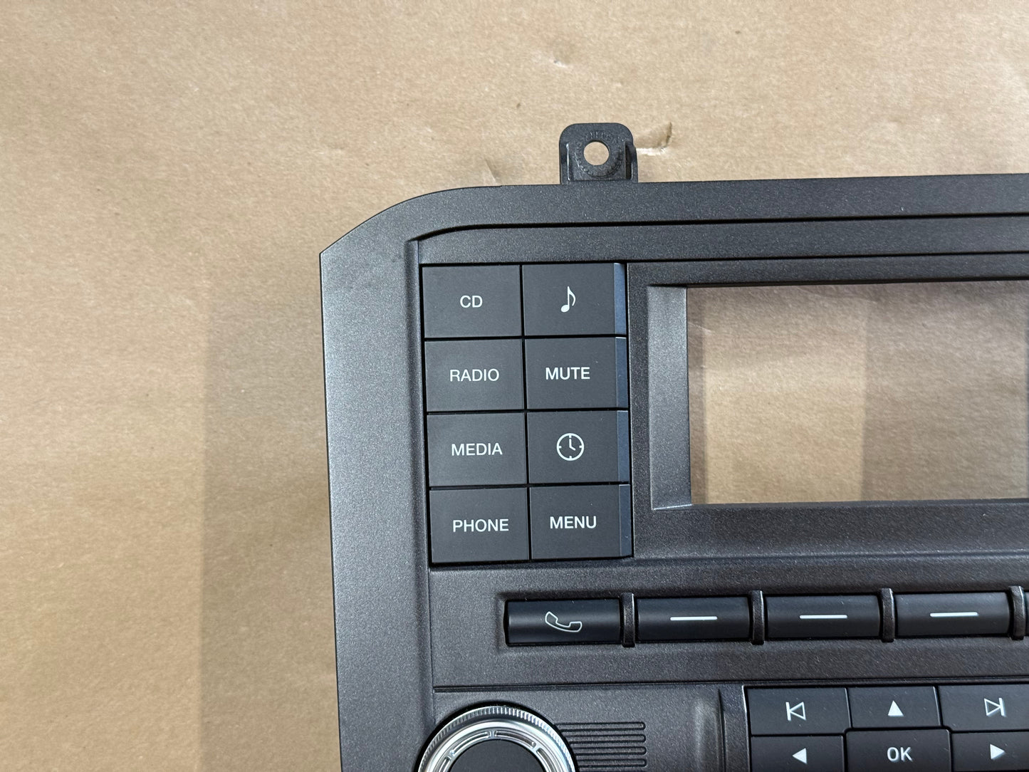 2015-2017 Ford Mustang GT Face Plate Radio Trim Piece