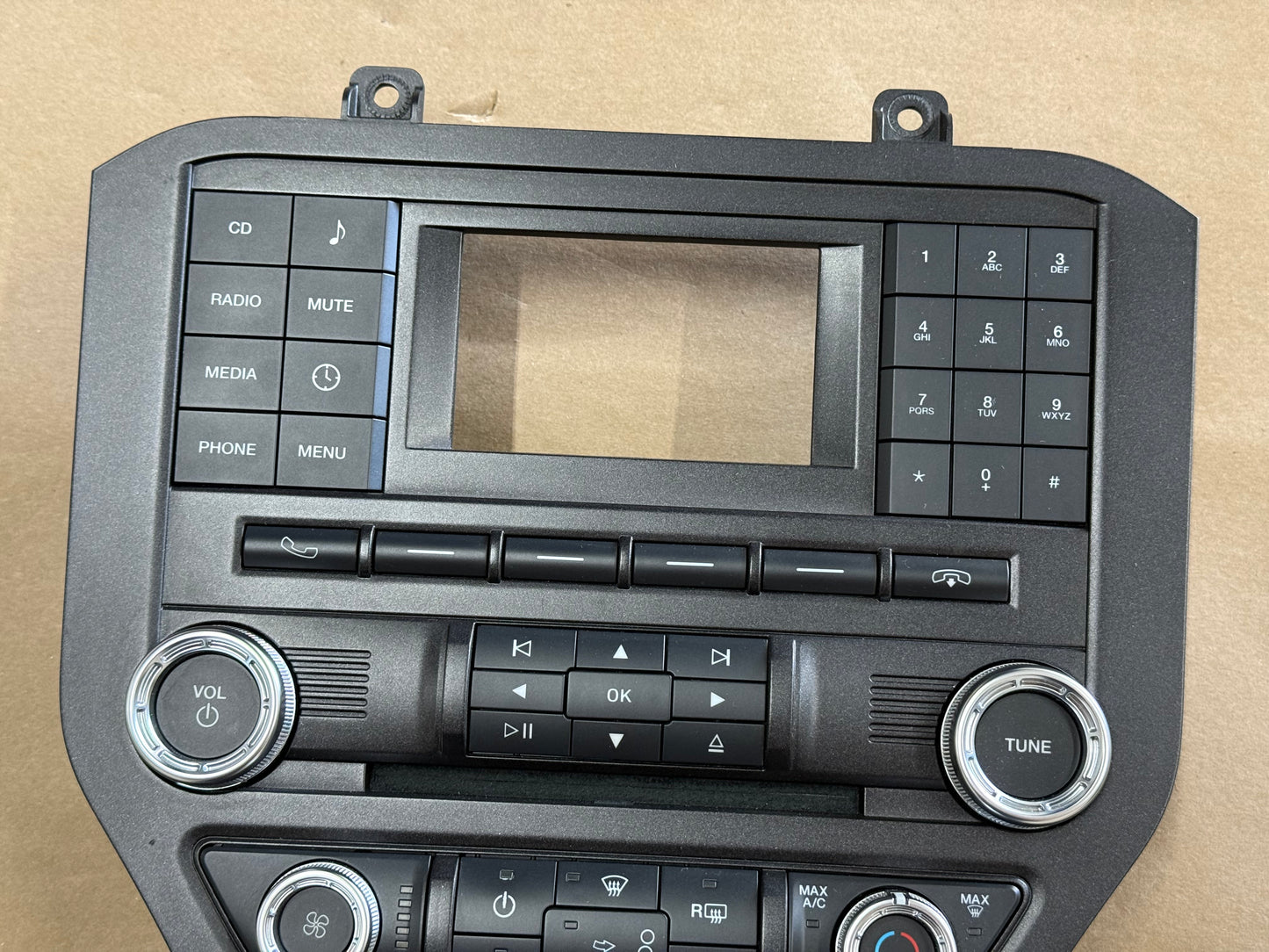 2015-2017 Ford Mustang GT Face Plate Radio Trim Piece