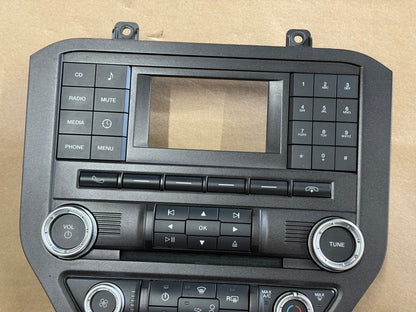 2015-2017 Ford Mustang GT Face Plate Radio Trim Piece