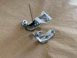 2015-2023 Ford Mustang GT GT500 GT350 Door Hinges RH Pass. Upper Lower "White"