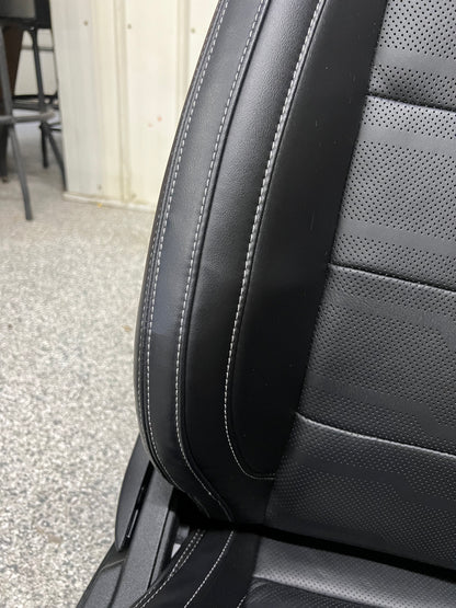 2018-2023 Ford Mustang GT Black Leather Coupe Front Rear Power Seats Heat Cooled
